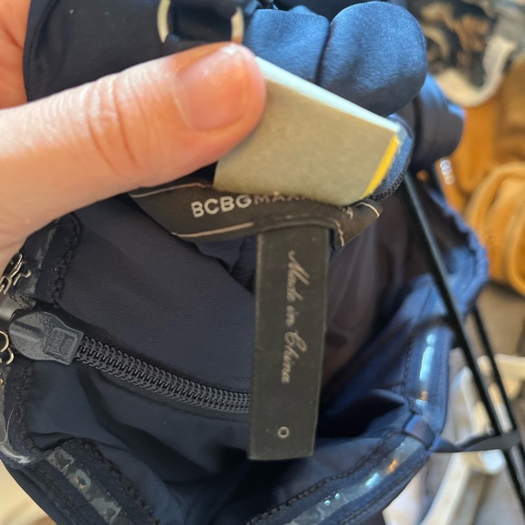 BCBG one shoulder mini dress - Picture 2 of 2